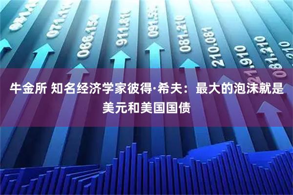牛金所 知名经济学家彼得·希夫：最大的泡沫就是美元和美国国债
